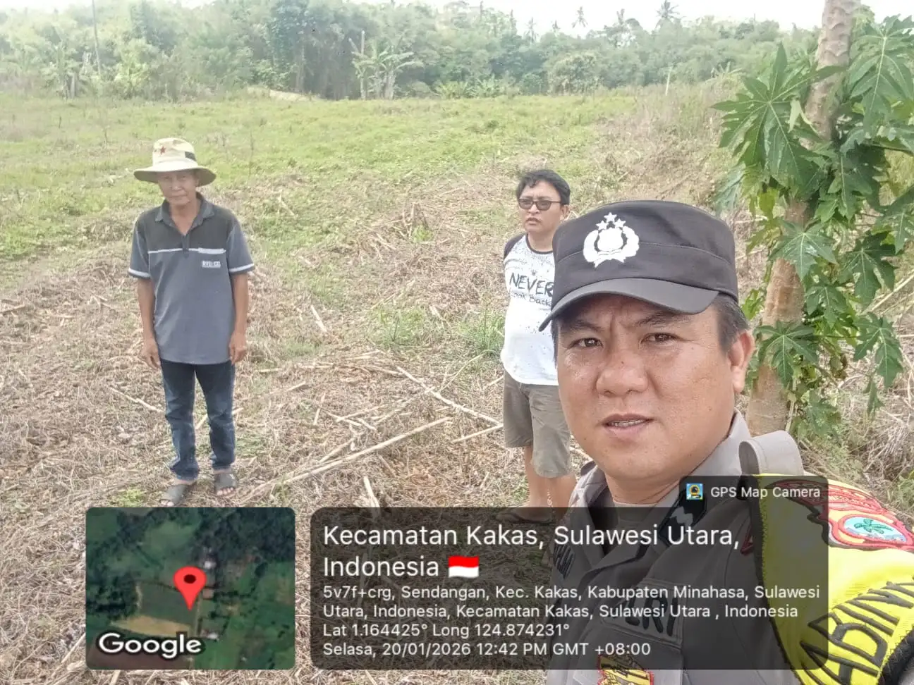 Menanti Panen Jagung di Pahaleten: Bhabinkamtibmas Dampingi Persiapan Ketahanan Pangan Desa
